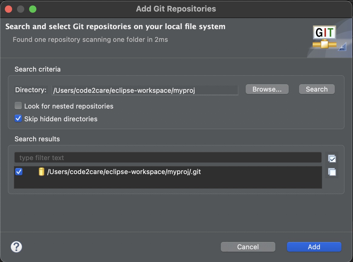 How to create a Git Project in Eclipse (Step-by-step)