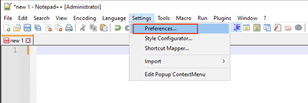 Customizing Notepad++ New Document Line Encoding: CR/LF/CR LF | Code2care