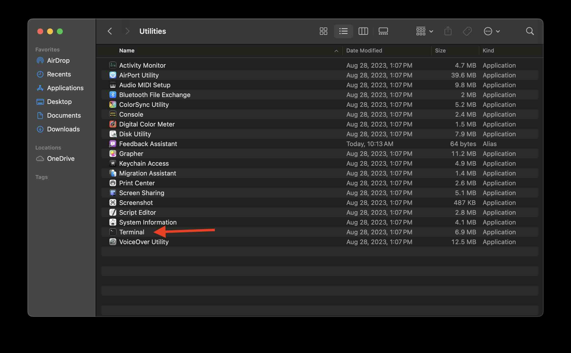 How to Find Where Mac Terminal App is Located? | Code2care