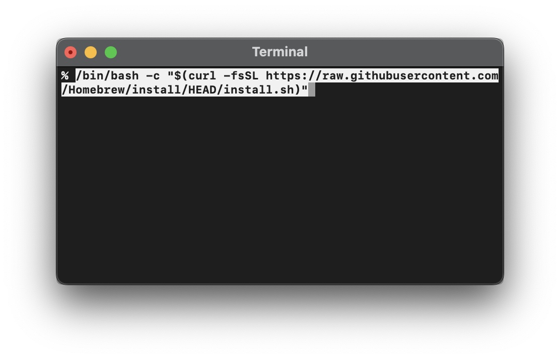install homebrew on mac