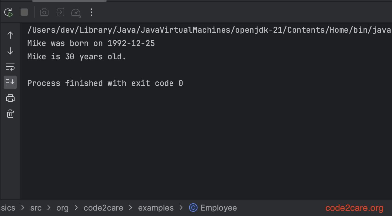 Best way to Store Date of Birth in Java 8 and Above | Code2care