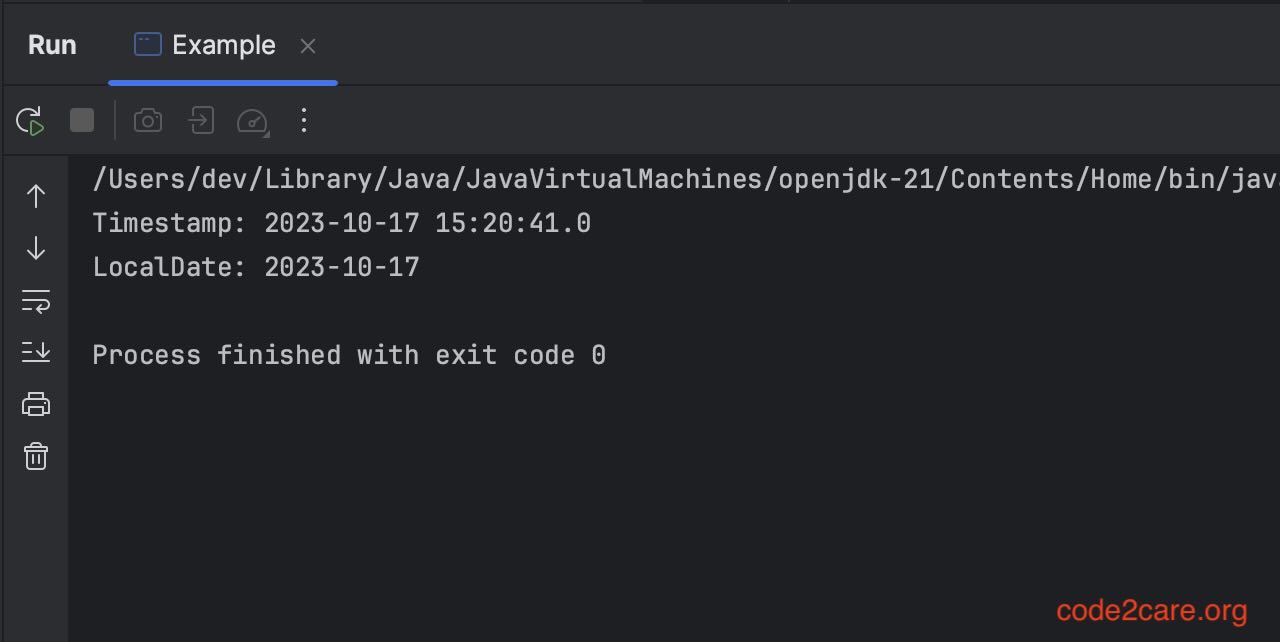 How to Convert Timestamp to Date in Java 8 or Above | Code2care