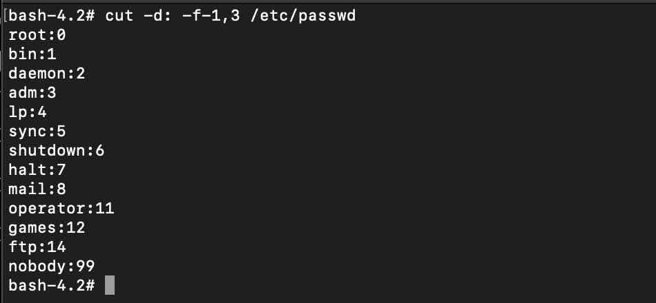 List all Username and User ID using Bash Command | Code2care