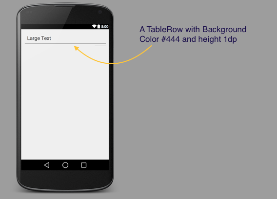 How to Add a horizontal line in Android Layout - Code2care 2023
