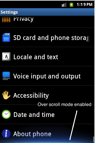 Disable Fading Edges Scroll Effect Android Views - Code2care