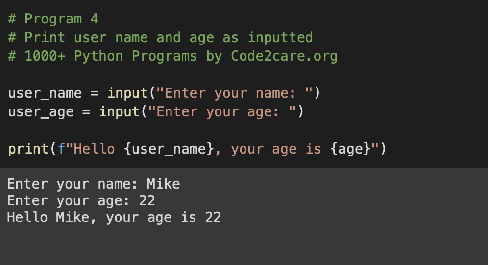 program-4-print-user-name-age-python
