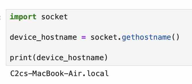 Python-get-System-Hostname-mac