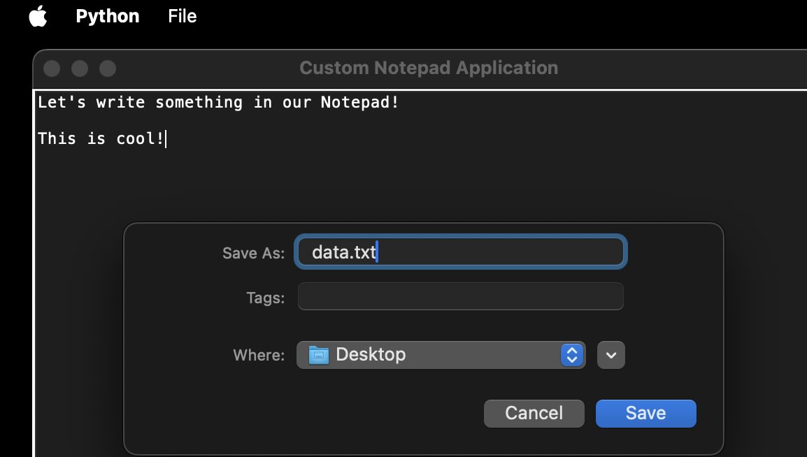 How to Make Your Own Cross Platform Custom Notepad Application [Windows ...