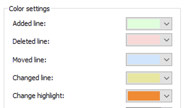 Notepad++ Compare Colors