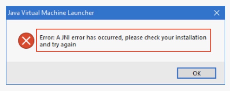 [Fix] Minecraft Error: A JNI error has occurred, please check your ...