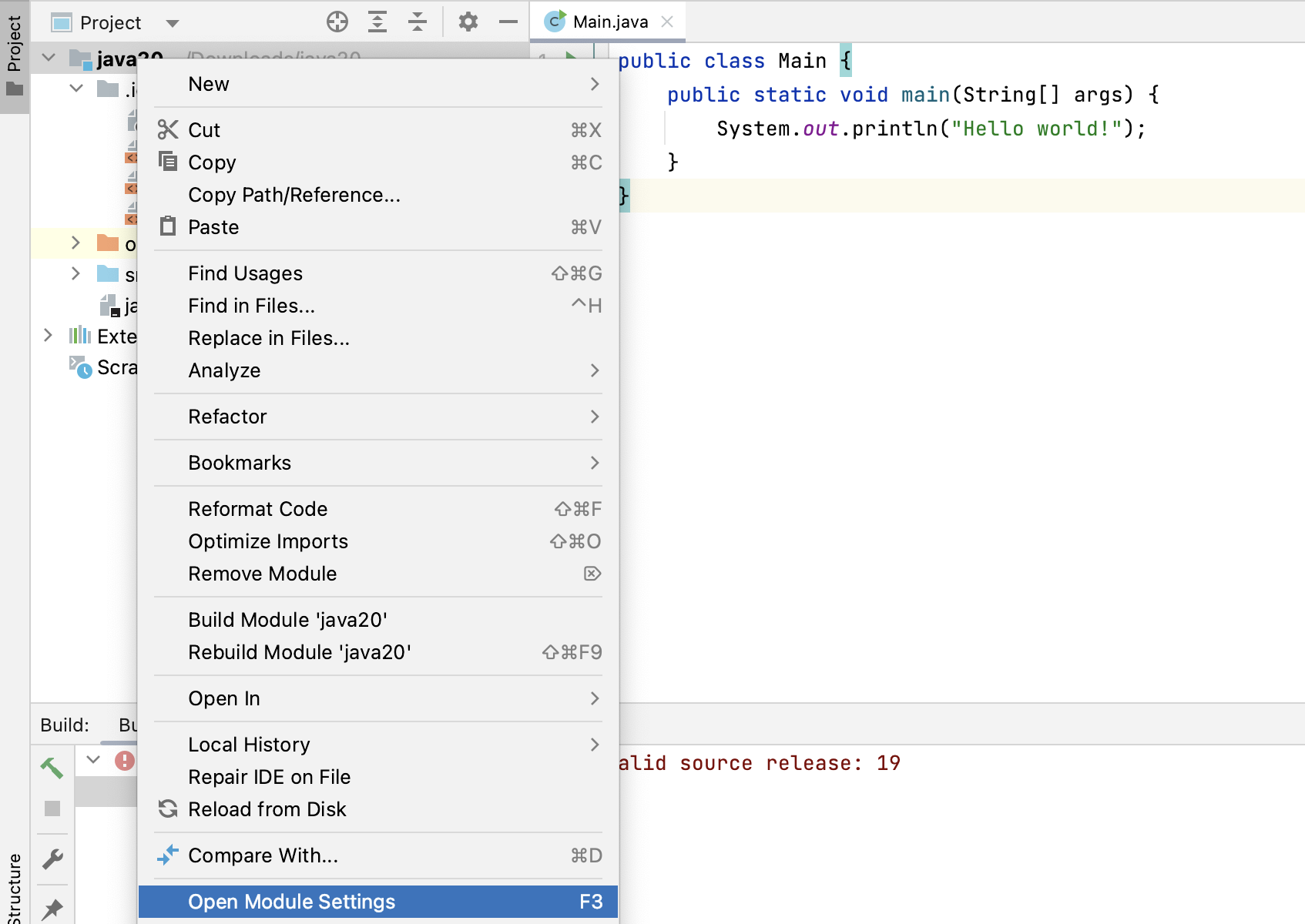 Fix: UnsupportedClassVersionError: Unsupported major.minor version 63.0