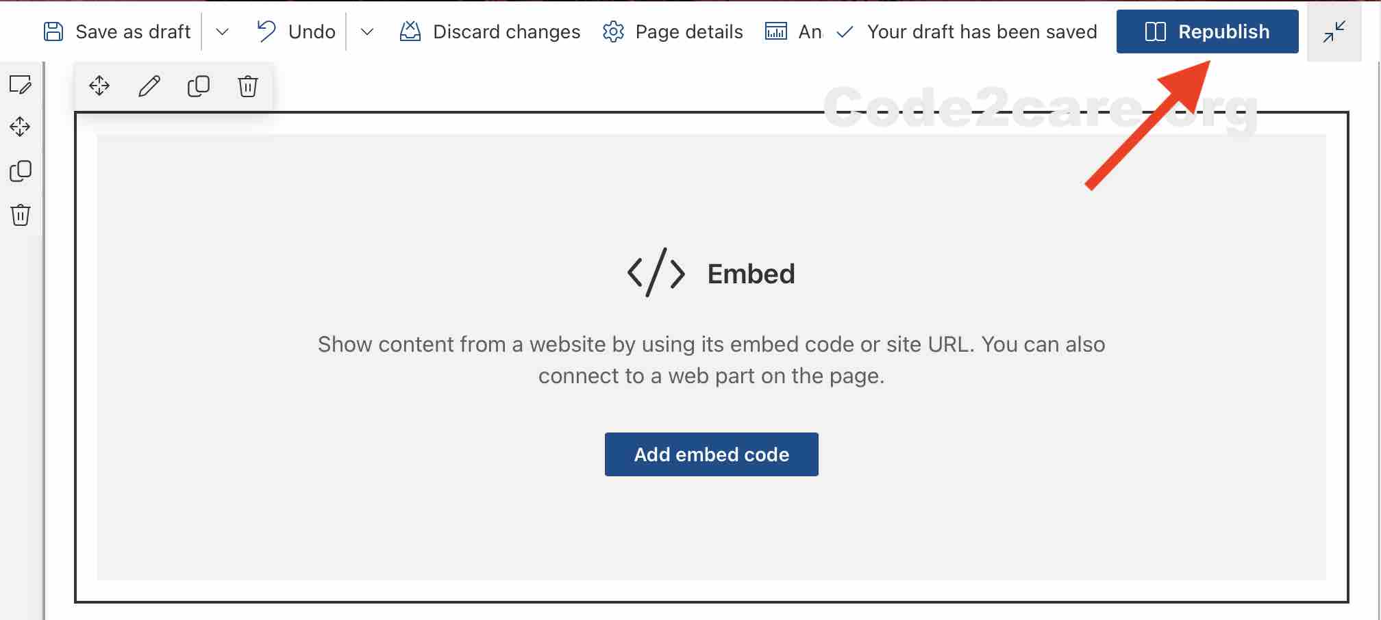 How to embed web page in SharePoint | Code2care